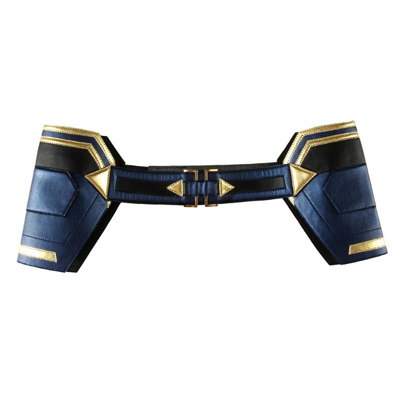 Костюм косплей Капитан Марвел из Мстителей: Финал с ботинками