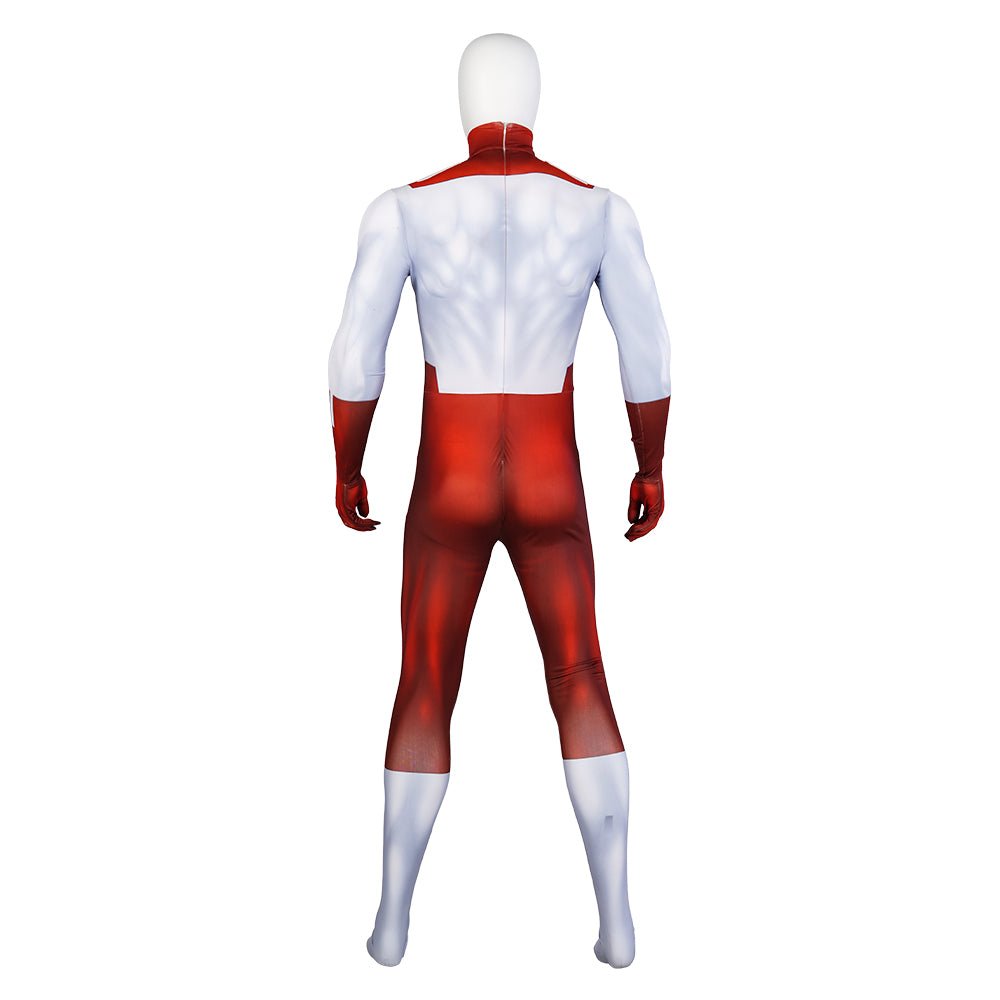 Костюм Омни-Мэна Нолана Грейсона для косплея: комбинезон и плащ супергероя