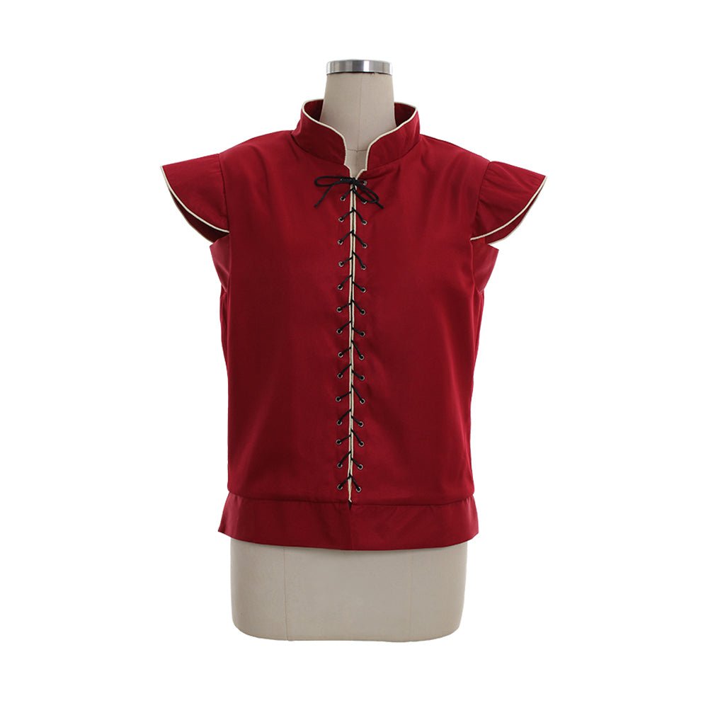 Средневековый мужской готический дублет жилет – Ренессанс косплей красный жилет костюм | Animegrad Средневековая серия