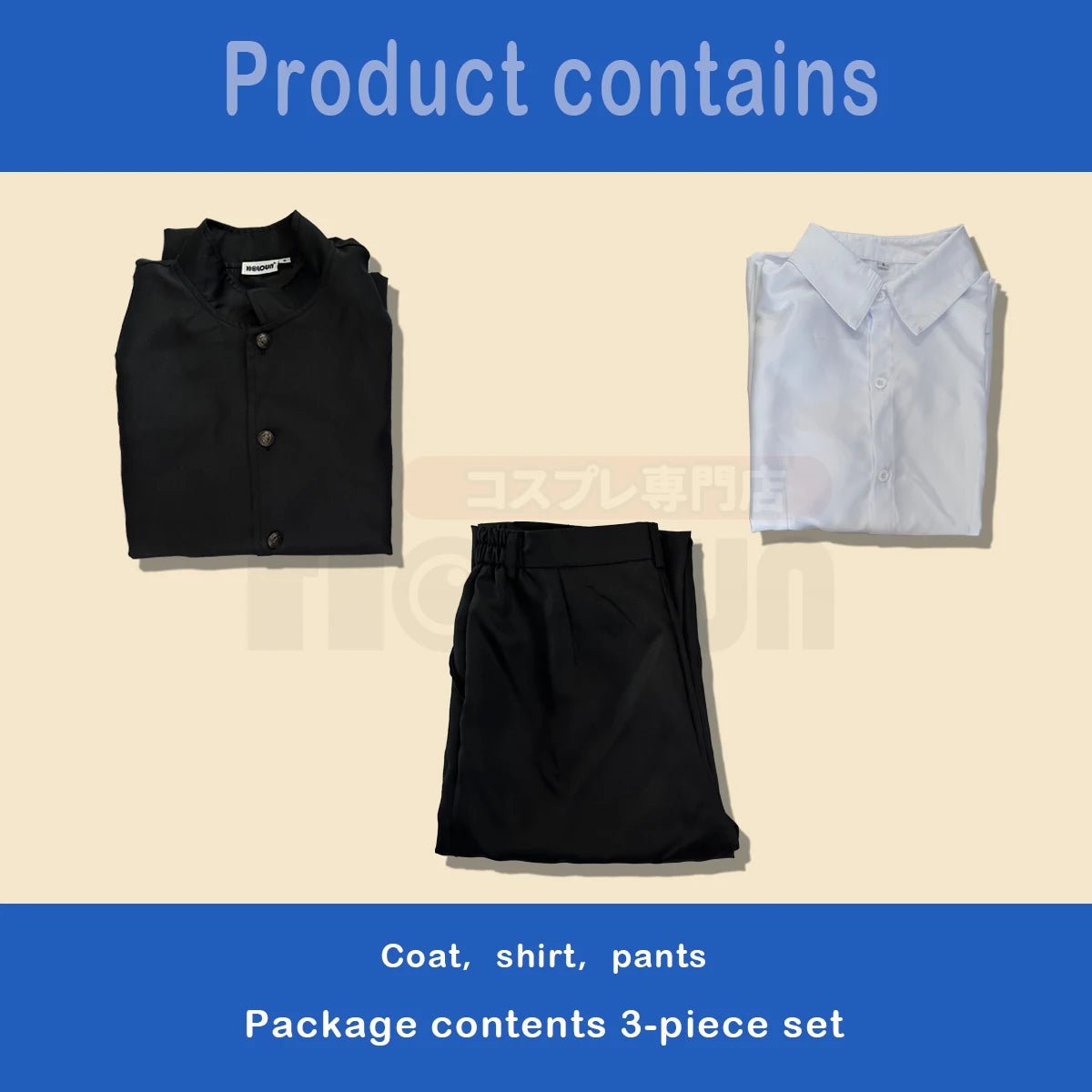 Костюм для косплея Чигири из аниме Blue Lock: черная школьная форма DK, парик, синтетические волокна, регулируемый размер