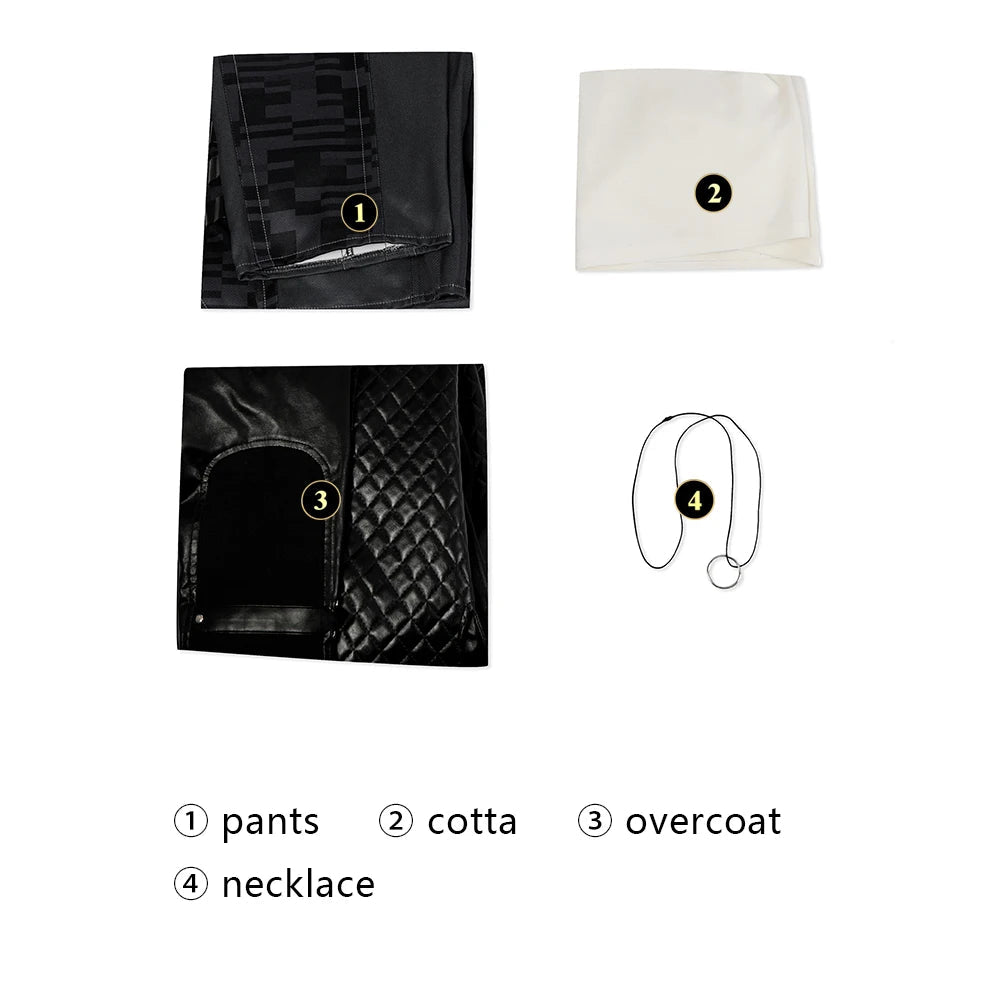 Костюм Соломон Рид для косплея мужской в стиле панк-ретро из Phantom Liberty