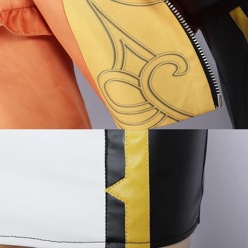 Костюм для косплея Навии из Genshin Impact: Гоночный костюм с шляпой