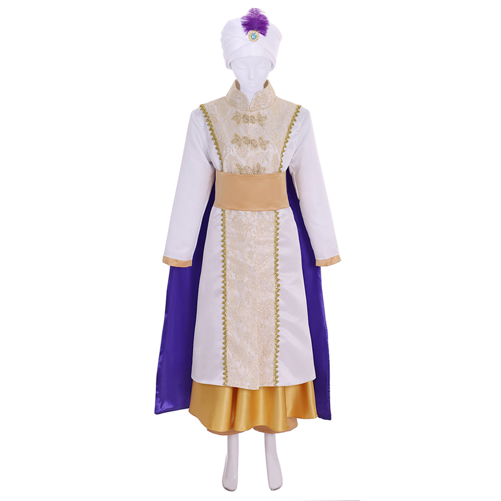 Серия костюмов Disney Prince Cosplay | Аладдин, Принц Эрик, Ханс и другие для Хэллоуина и мероприятий