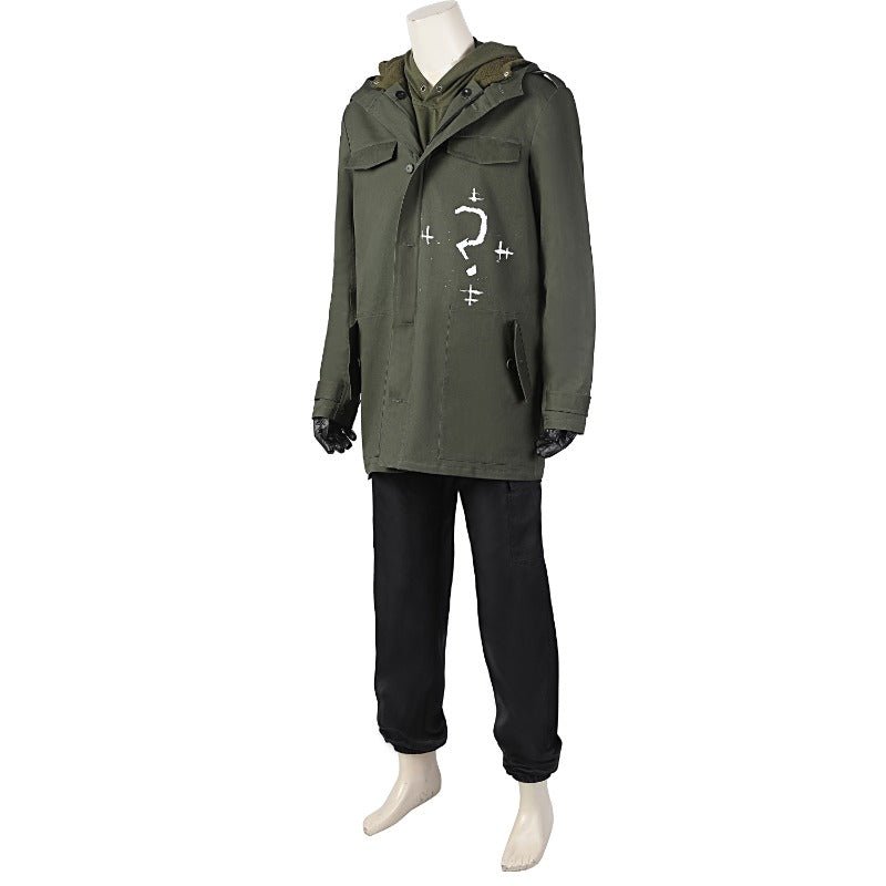 Костюм Загадочника Эдварда Нигма Полный Набор - Зеленый Костюм