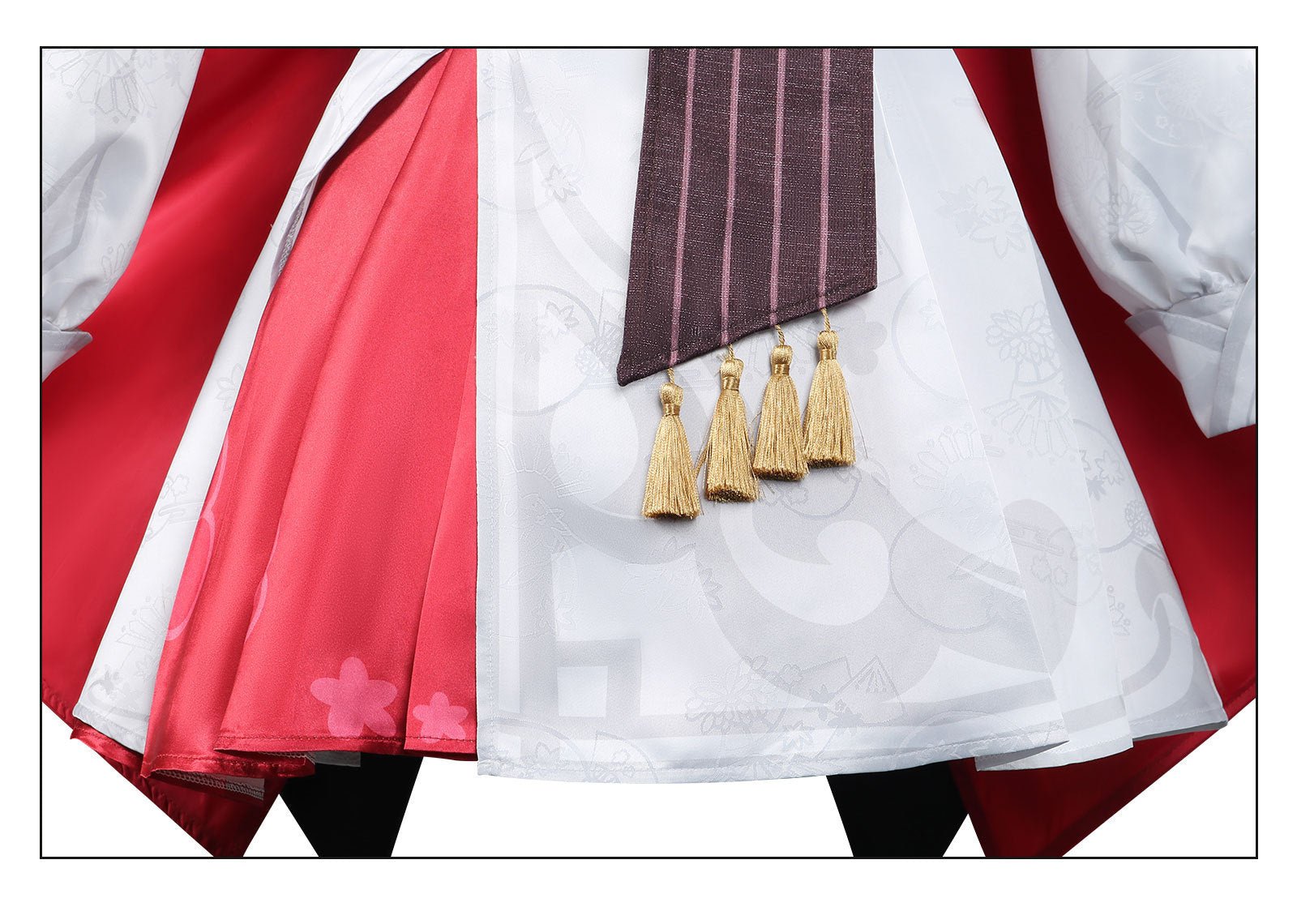 Костюм для косплея Ху Тао из Genshin Impact – Наряд на фестиваль Хайтенг, премиум качество