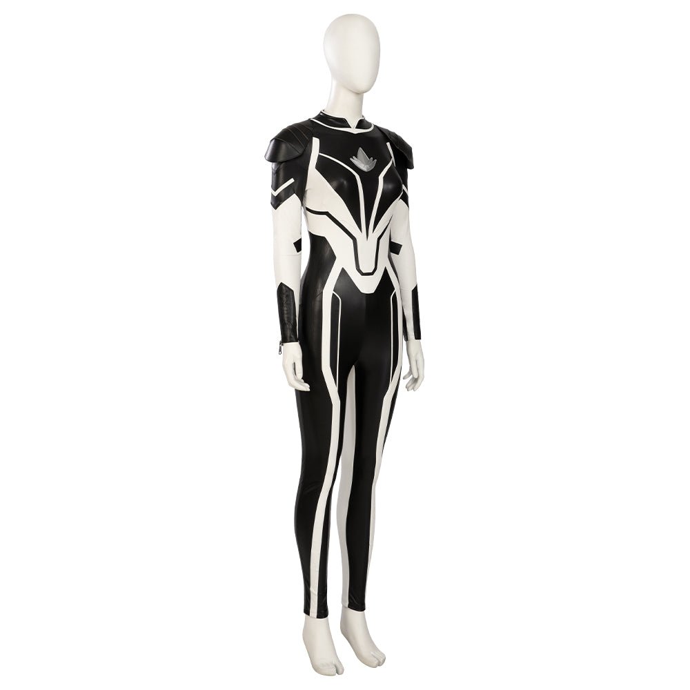 Делюкс костюм Моники Рамбо для косплея из фильма 'The Marvels - Капитан Марвел 2' на Хэллоуин