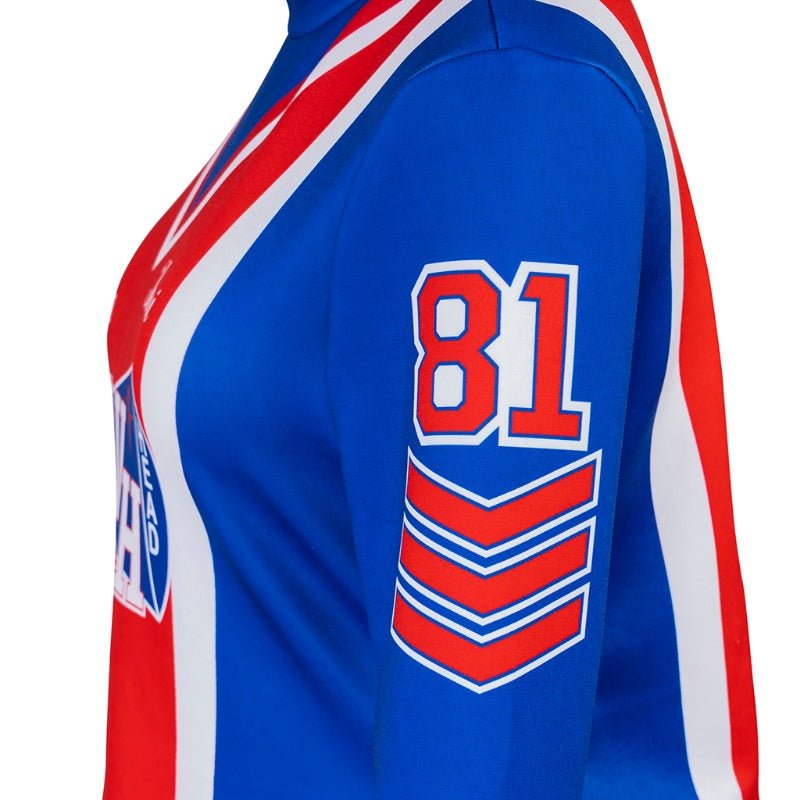 Винтажный костюм чирлидера 1980-х - Хэллоуин косплей 'Hey Mickey'