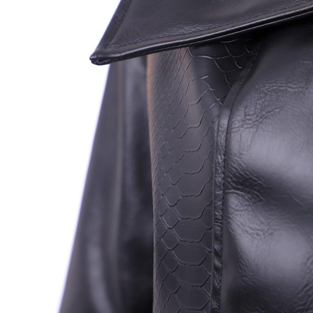 Костюм Эммы Сван для косплея | Черная куртка и брюки | Костюм для Хэллоуина