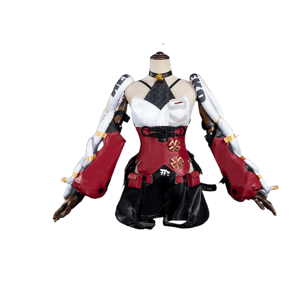 Костюм Мана Некомия для косплея из Zenless Zone Zero - Полный набор с аксессуарами