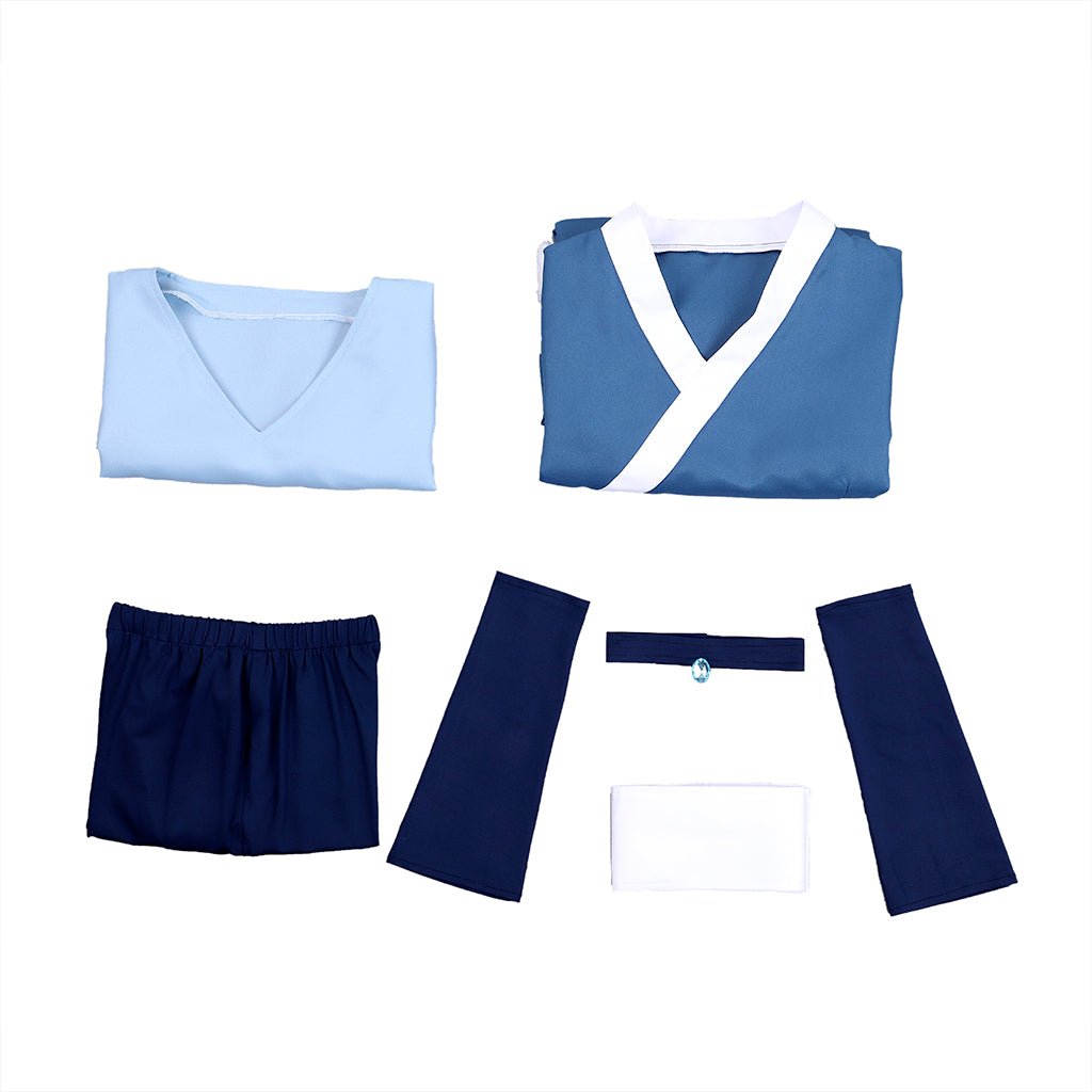 Костюм для косплея Катары из 'Аватар: Легенда об Аанге' - Новое издание