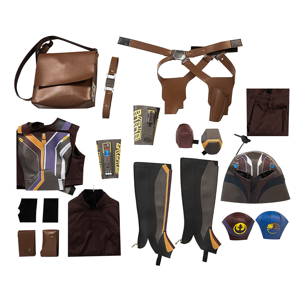 Костюм для косплея Star Wars Асока-Сабин Врен - высококачественная реплика из фильма