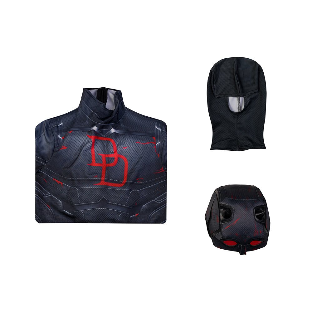 Костюм Daredevil: Возрождение 2 сезон - Черный боди Daredevil для косплея