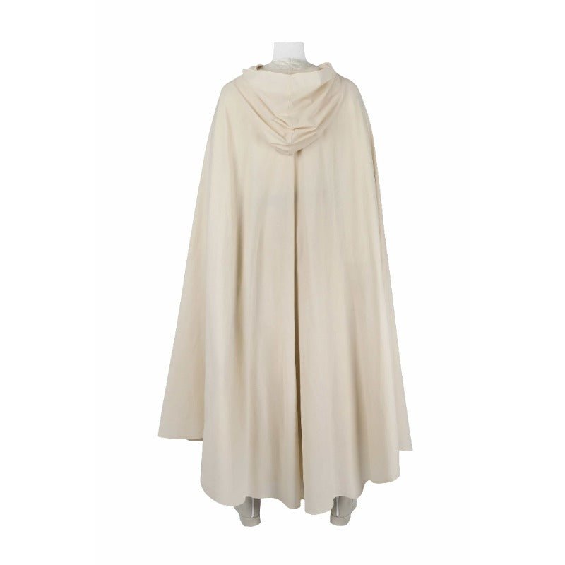 Косплей костюм Гэндальфа Белого из Властелина Колец с плащом и обувью