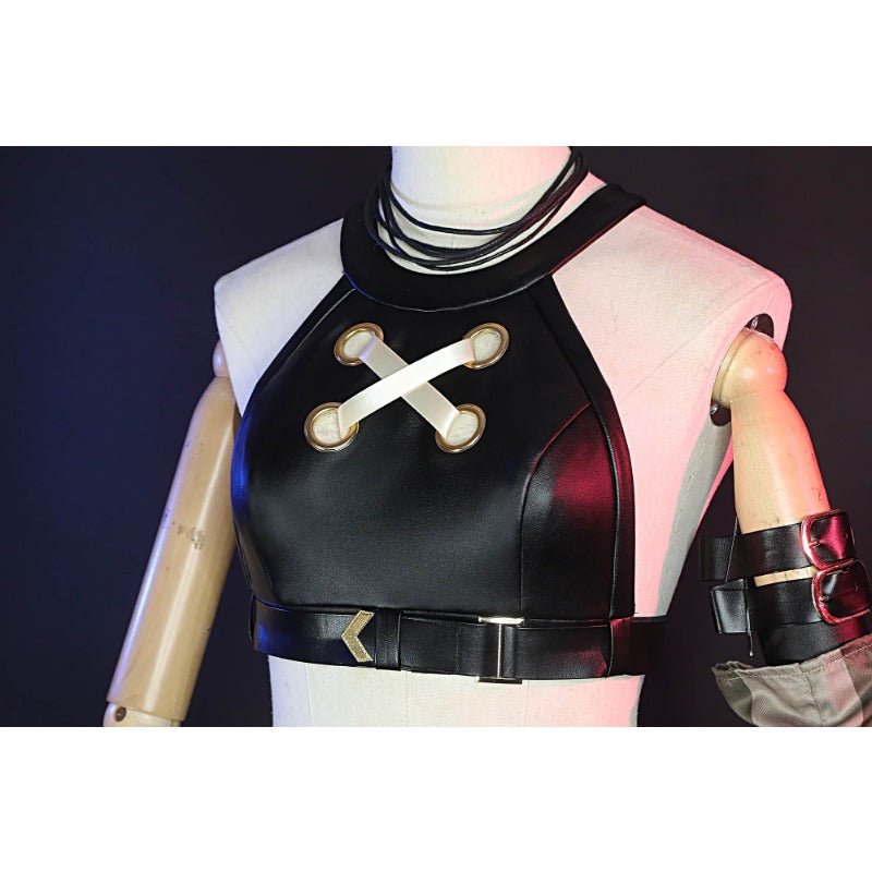 Костюм для косплея Jinx из Arcane - Набор Loose Cannon с обувью и париком