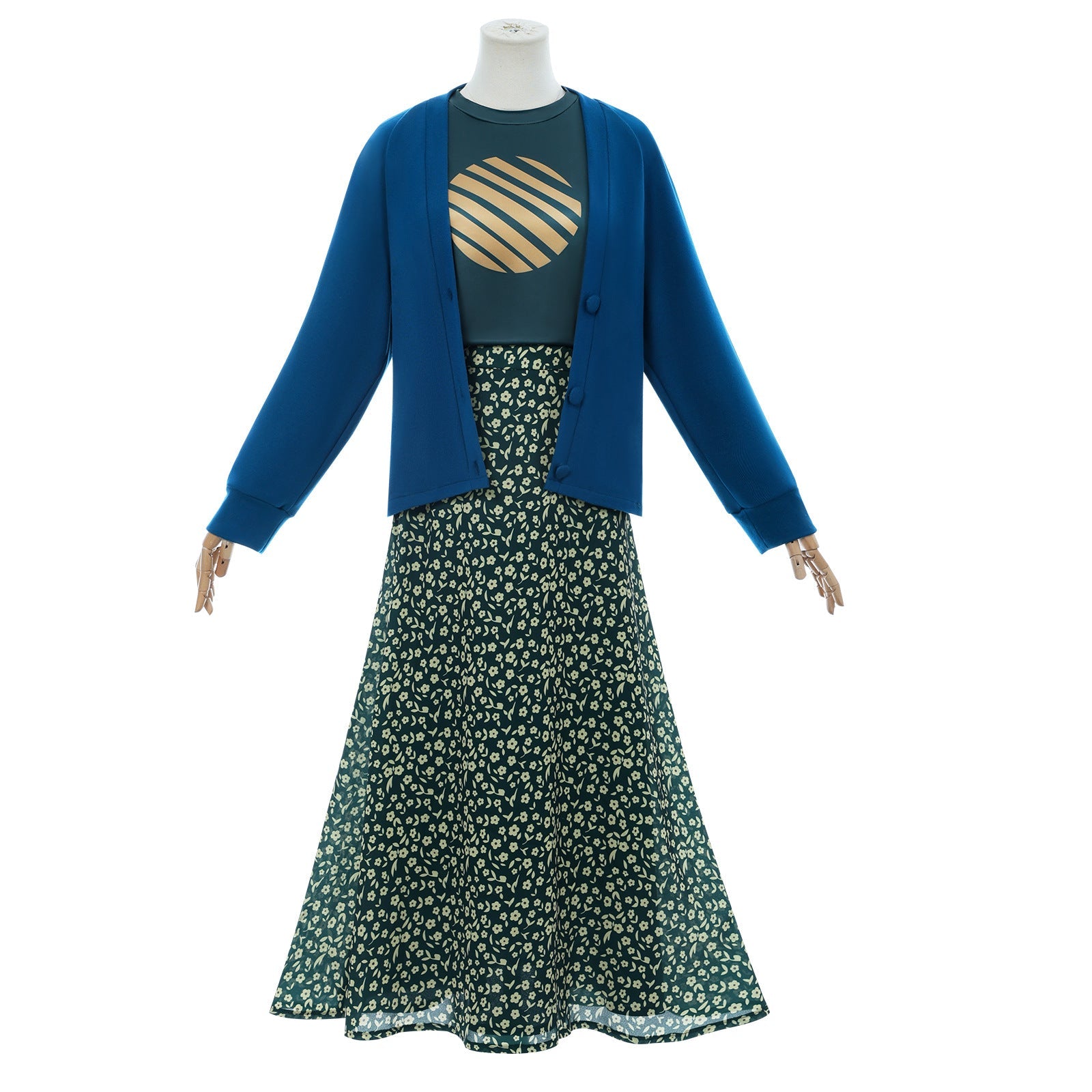 Иконический свитер Натали из фильма Minecraft – Официальный костюм для косплея