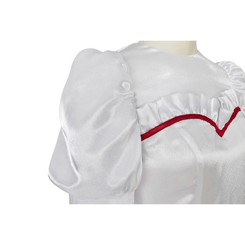 Костюм Призрачной Невесты Аннабель для Хэллоуина Белое Длинное Платье Принцессы