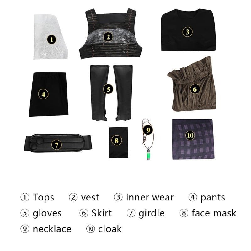 Костюм Мэй Убийцы с капюшоном плащ-платье для женщин - Хэллоуин и карнавал