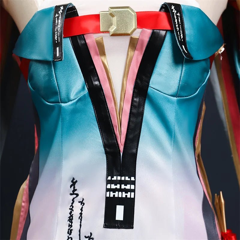 Игра Wuthering Waves Костюм для косплея Чжэчжи Волшебная Кисть Живописца Чжэчжи Платье Женщины Костюм для Хэллоуин Вечеринки