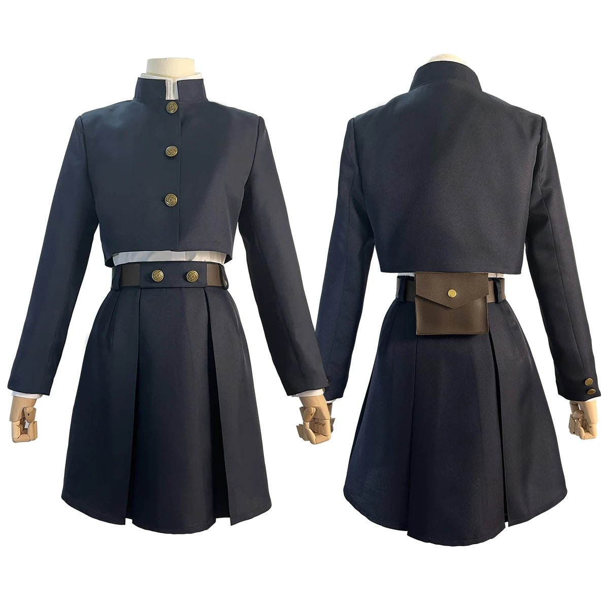 Косплей костюм Kugisaki Nobara из Jujutsu Kaisen: парик, куртка, юбка для аниме мероприятий, Хэллоуина и Рождества