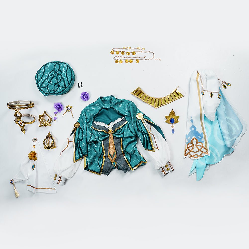 Костюм косплея Лиза Яэ Скрытое Цветение Genshin Impact - Элегантный аниме-образ для женщин