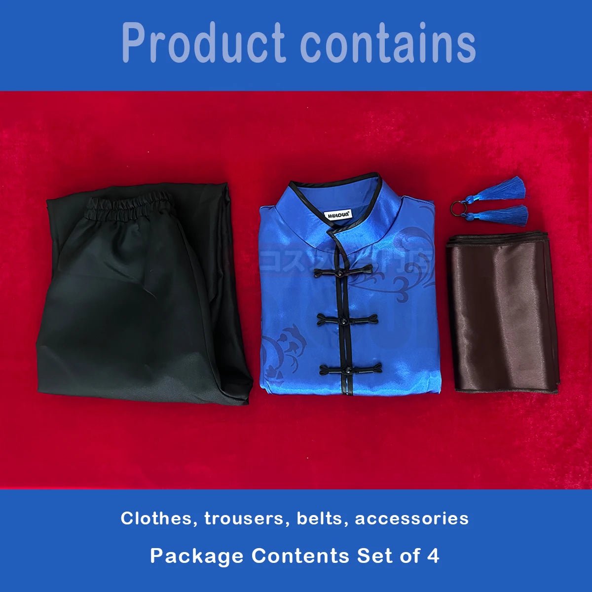 Blue Lock Аниме Кайзер Косплей Китайский Костюм Кунг Фу Тан Подвижный Размер Подарок Вечеринка