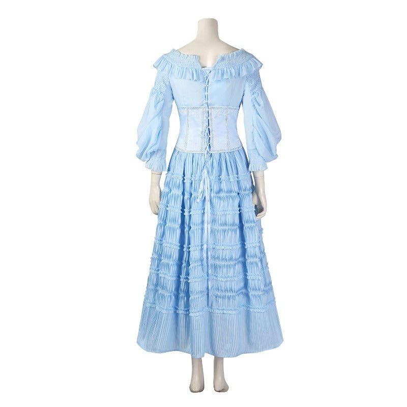 Платье Ариэль Земля Маленькая Русалка 2023 Костюм для Хэллоуина и Вечеринок