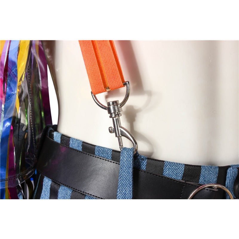 Костюм Харли Квин Радуга для косплея и Хэллоуина