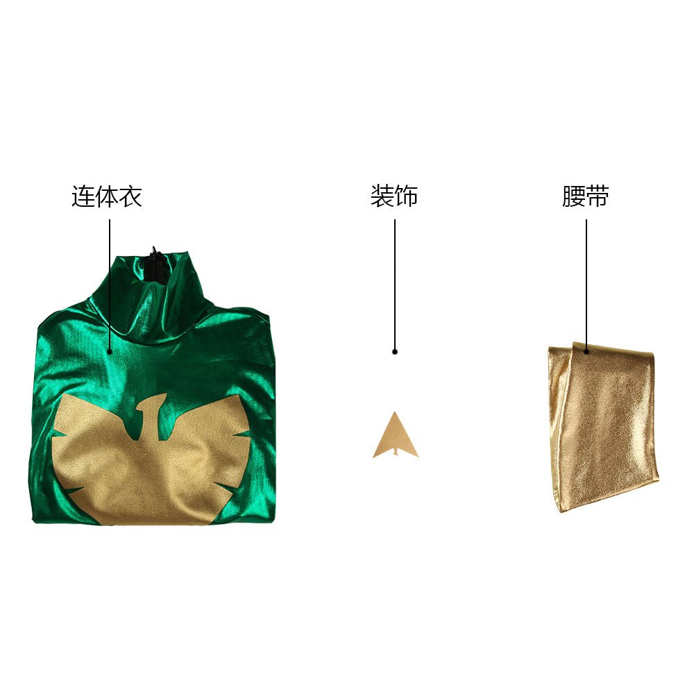 Зеленый костюм Джин Грей Темный Феникс для косплея и Хэллоуина