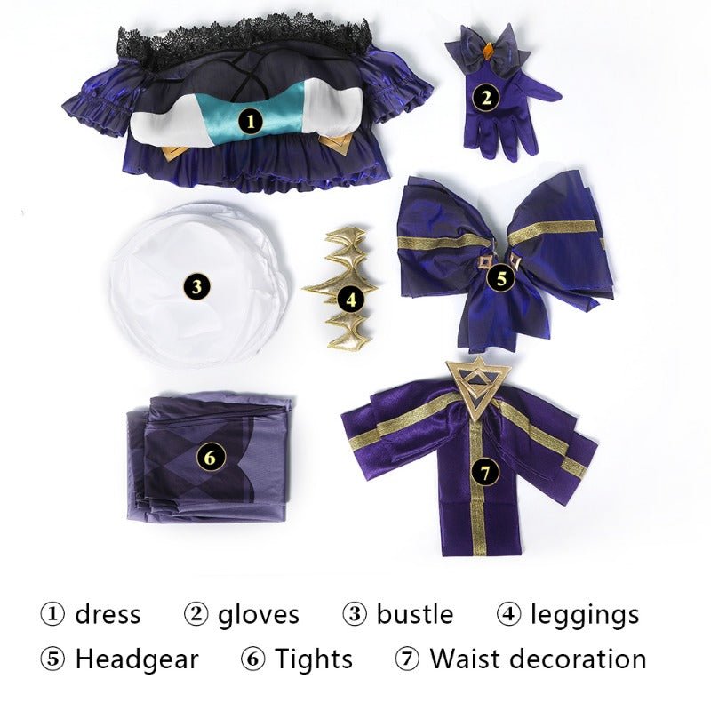 Костюм Гвен из Лиги Легенд - Стильный наряд для фанатов