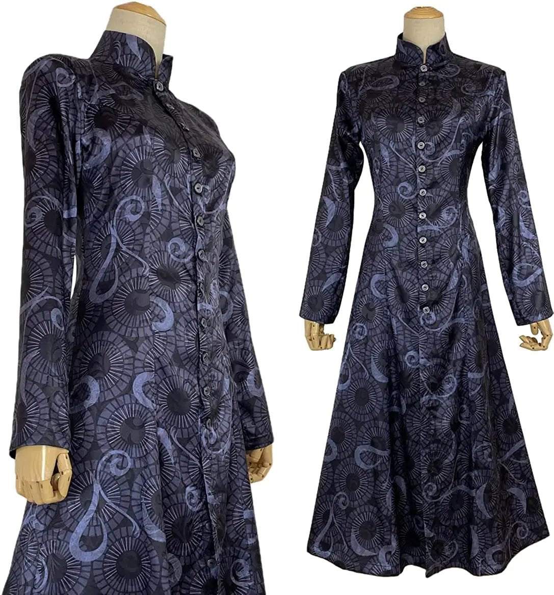 Костюм для косплея Emma Sano из Tokyo Revengers - черное платье