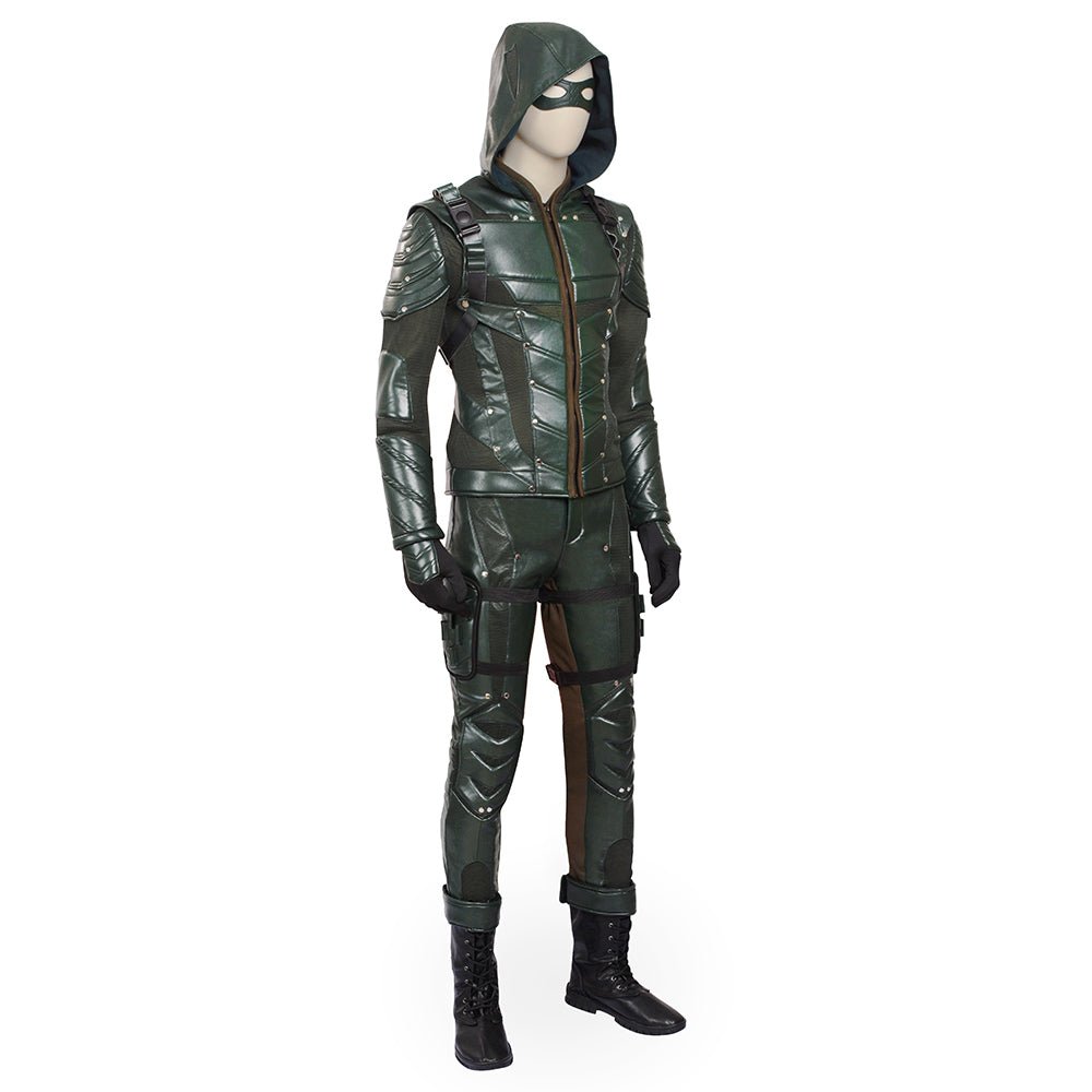 Костюм Оливера Куина из 5 сезона Green Arrow - высококачественный наряд из сериала