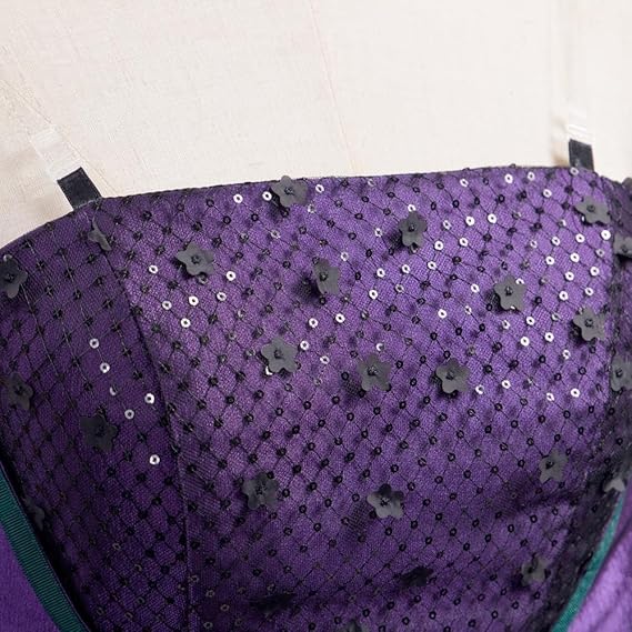 Костюм Принцессы Мал для косплея, женское фиолетовое бальное платье в готическом стиле