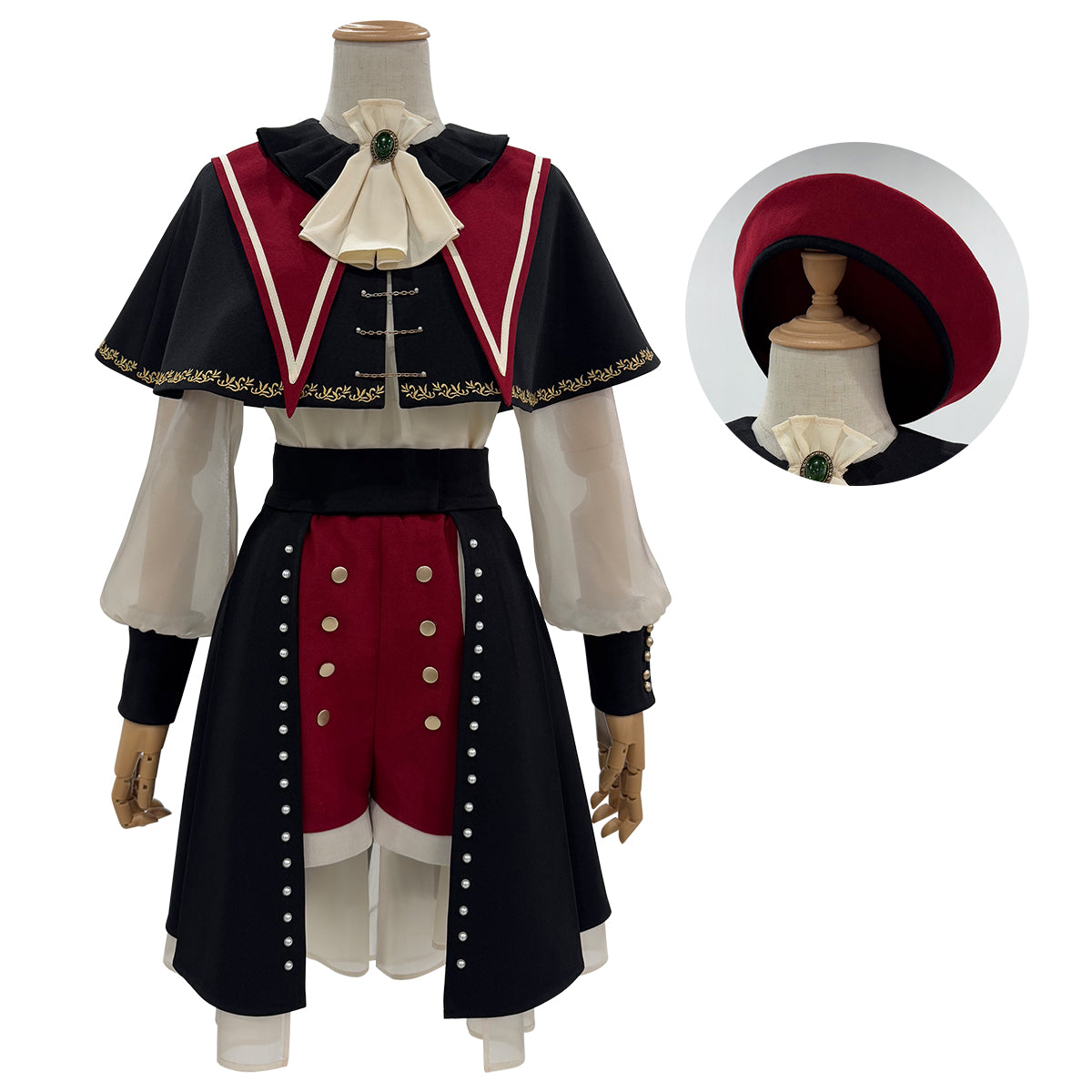 Костюм для косплея Wakaba Mutsumi из BanGDream Ave Mujica - Высокое качество