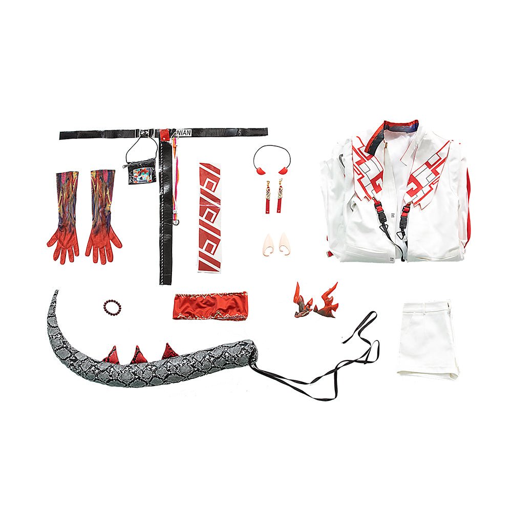 Костюм для косплея Ниан из Arknights - Воплотите Легендарного Оператора