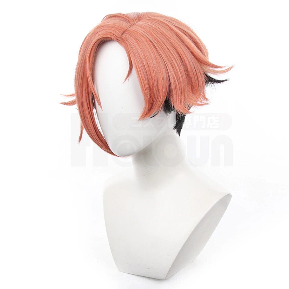 Косплей парик Shuto Sendou из аниме и манги Blue Lock, розовая сетка, синтетическое волокно, регулируемый размер, термостойкий