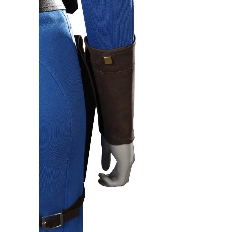 Костюм Люси из Vault 33 - Синий аниме костюм для женщин с аксессуарами