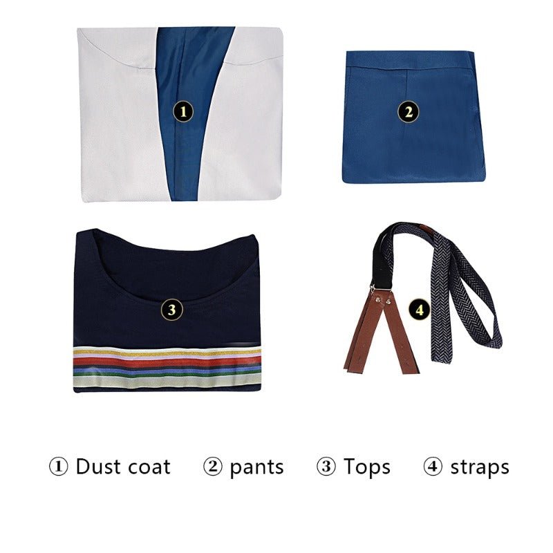 Костюм Доктора 13 Джоди Уиттакер для косплея и Хэллоуина - полный комплект