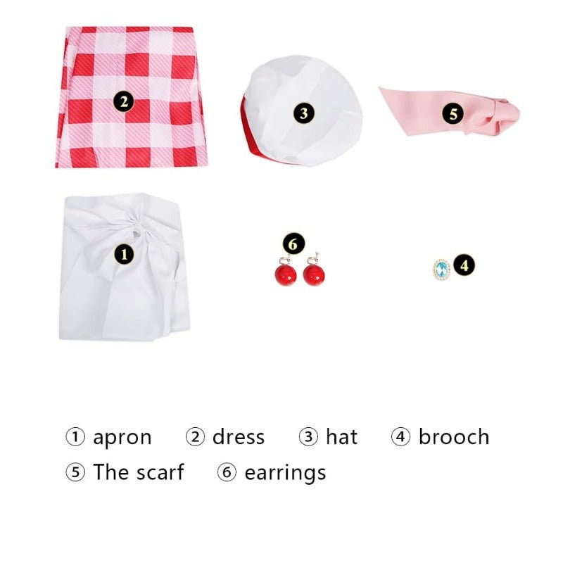 Костюм Принцессы Пич: Шоутайм! Пекарня Пич для взрослых и детей