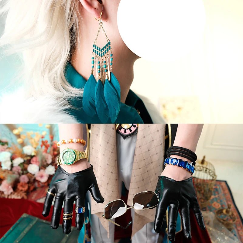 Костюм для косплея Aventurine из Honkai Star Rail - коллеги Topaz, корпорация Interastral Peace, мужской наряд для Хэллоуина