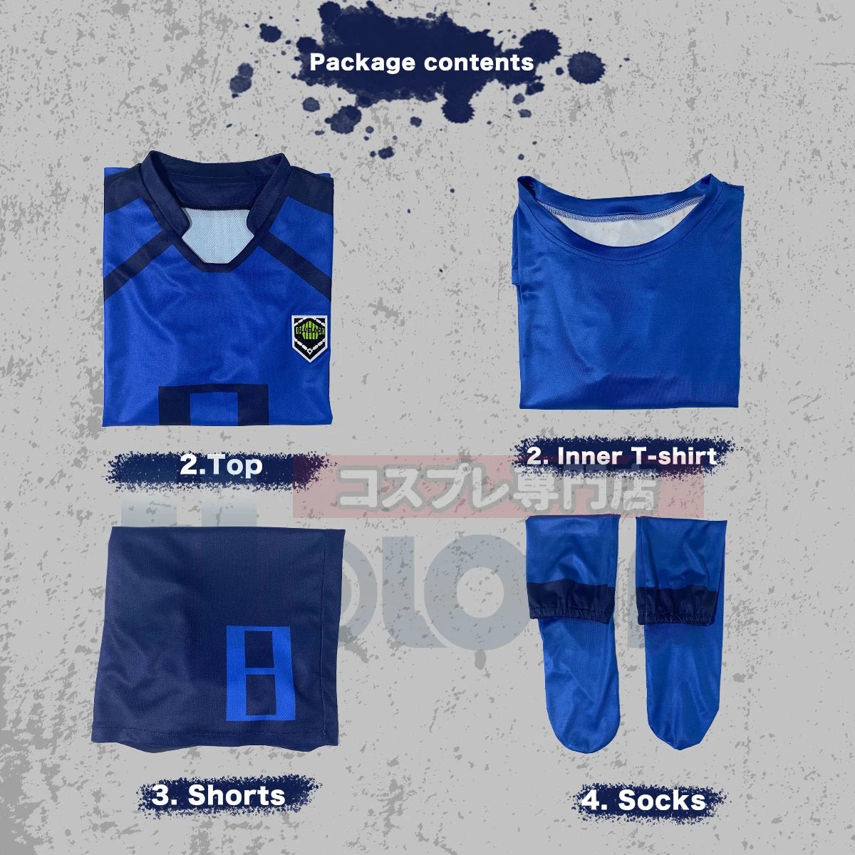 Парик для косплея Blue Lock: Исаги, Бачира, Чигири, Наги, Рин, Саэ, Кайзер, Рео, Хиори, Бароу, Шидоу, Нико, Юкимия