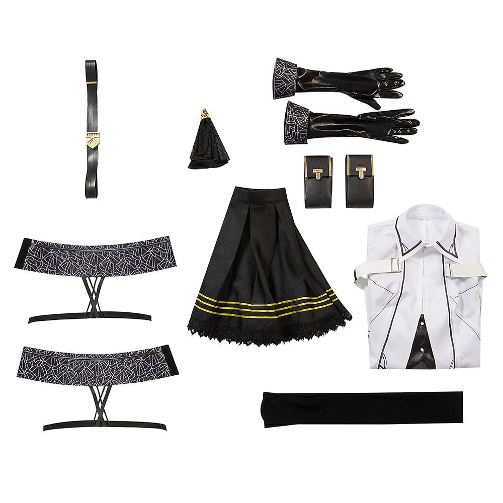 Костюм для косплея Шайнинг (Артуро) из Arknights для фанатов и коллекционеров