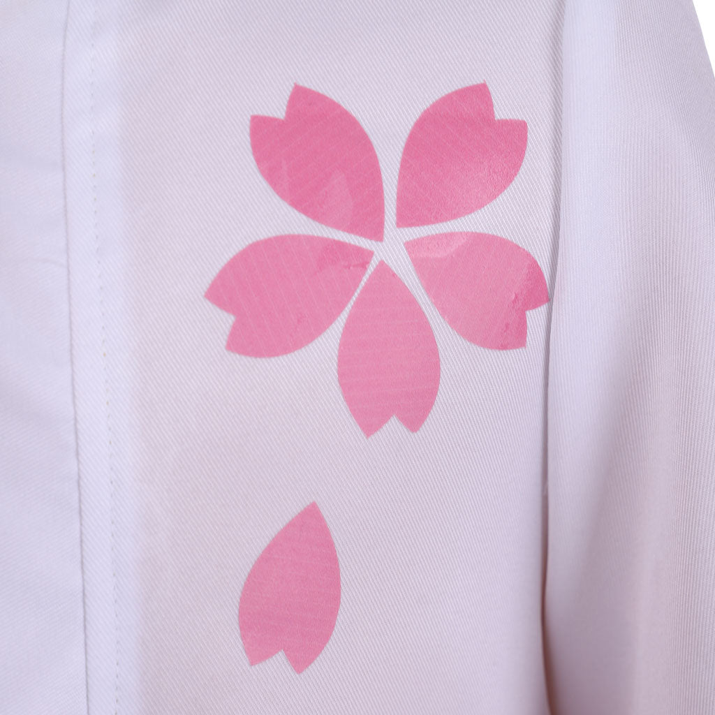 SK8 Бесконечность Вишневый Цвет Плащ Пальто Костюм Косплей