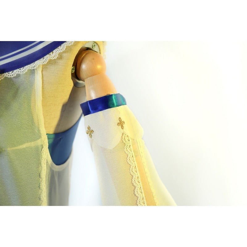 Genshin Impact Барбара Купальник Косплей Костюм с Сумкой для Лета