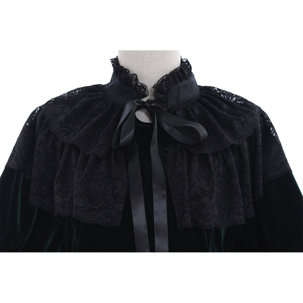 Блузка Lolita без рукавов из шифона с труба-рукавами для женщин и девушек