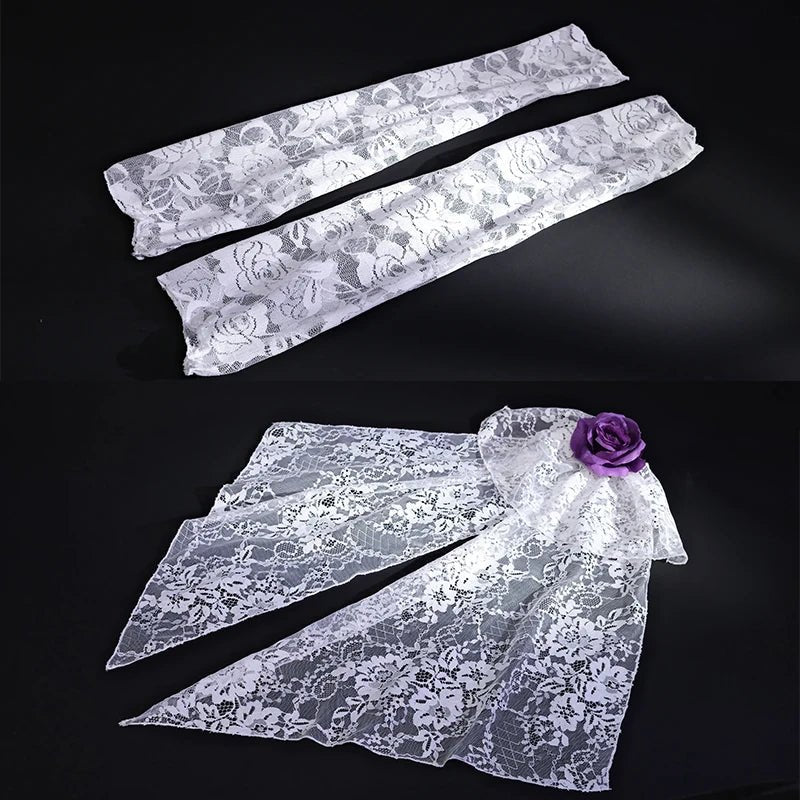 Костюм для косплея LOL Кристальная Роза Сона - Мавена Струн, Белое платье, Новый скин