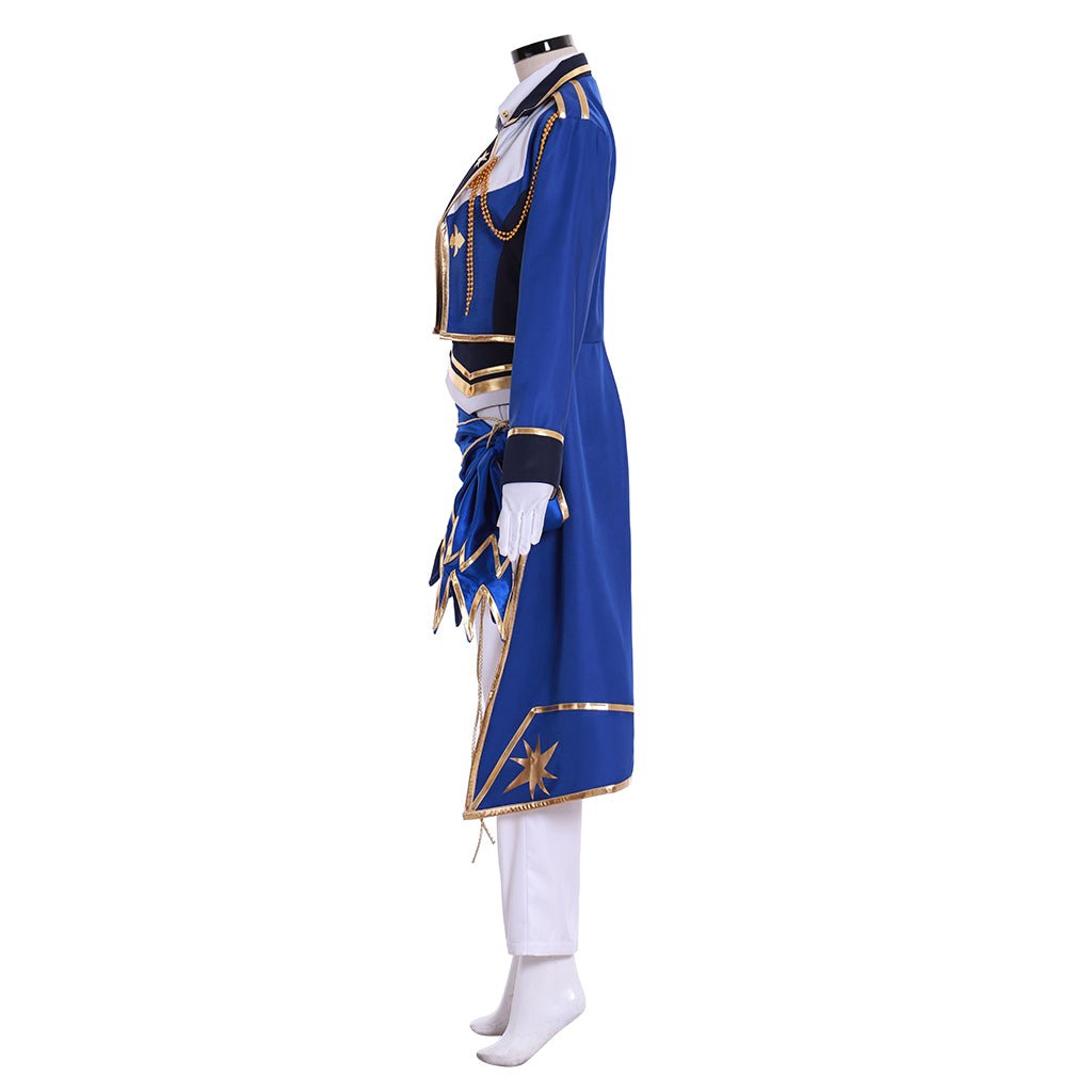 Костюм косплея Святого Рыцаря Золотого Льва Лео Цукинага Bloomed из Ensemble Stars