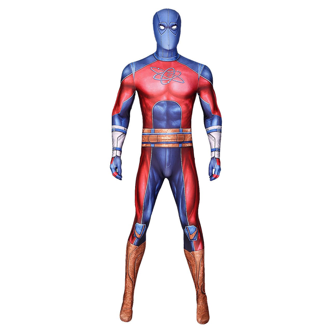 Костюм Черного Тета Адама Атомного Дробильщика Косплей Супергероя Хэллоуинский Наряд для Мужчин