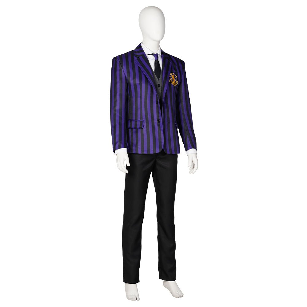 Костюм для косплея Уэнсдэй Аддамс - Окунитесь в Готическое Очарование