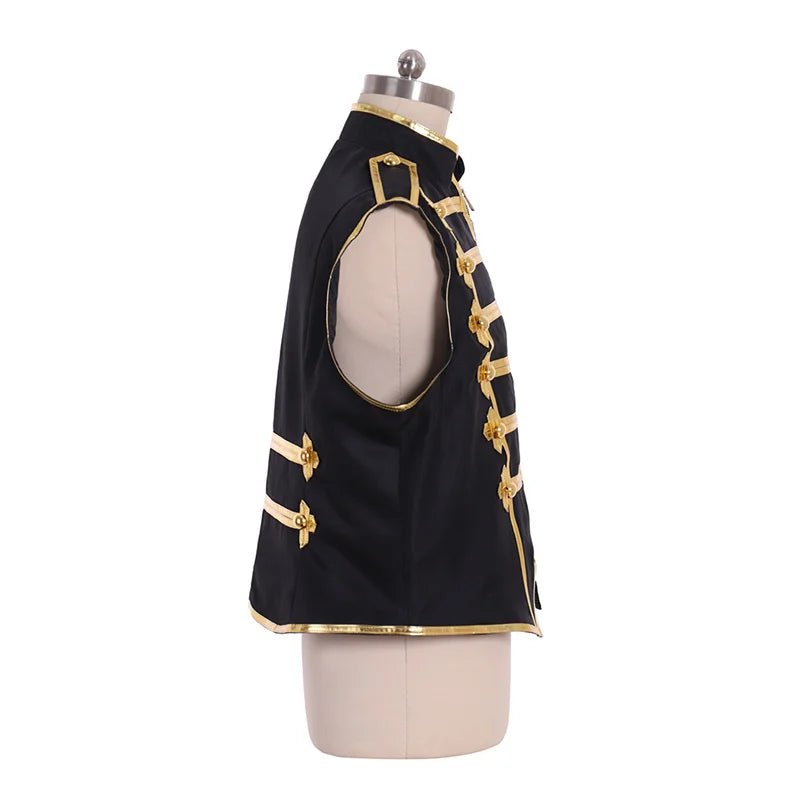 Мужская панк военная марширующая джазовая куртка барабанщик парадный жилет костюм | Animegrad Cosplay серия