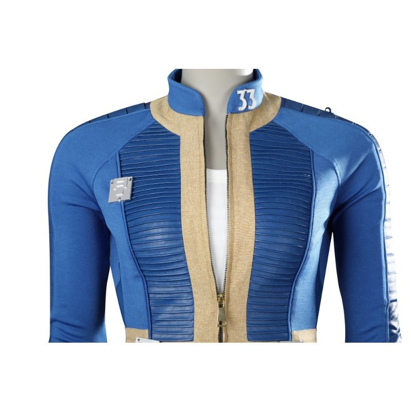 Костюм Люси из Vault 33 - Синий аниме костюм для женщин с аксессуарами